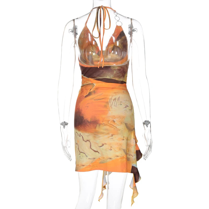 Brooke Bohemian Tie-Dye Dress