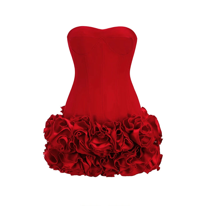 Ellery Body Tie Rose Petal Dress